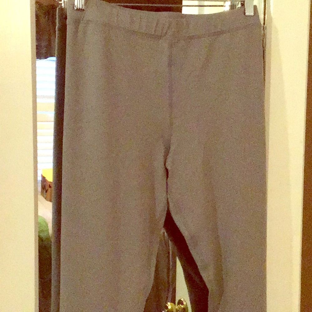 Boston Proper gray long leggings Large